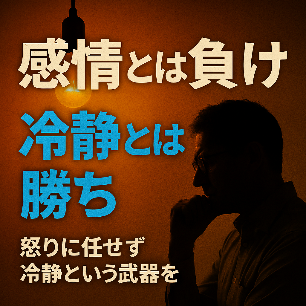 🧊 感情とは負け・冷静とは勝ち