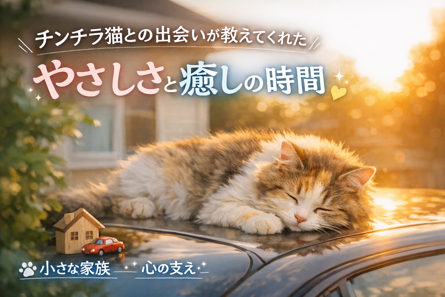 「チンチラ猫との出会いが教えてくれた、やさしさと癒しの時間