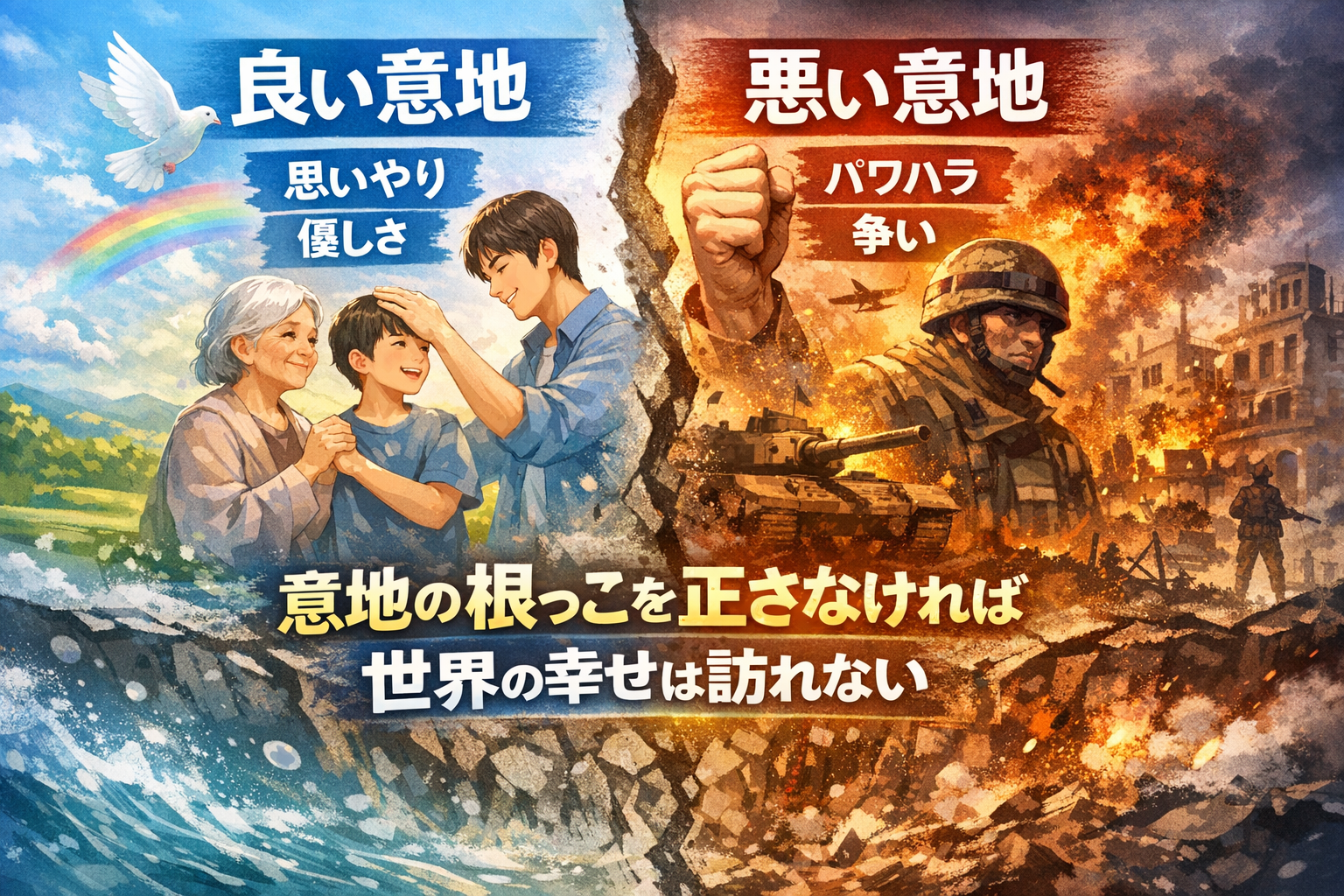 良い意地、悪い意地