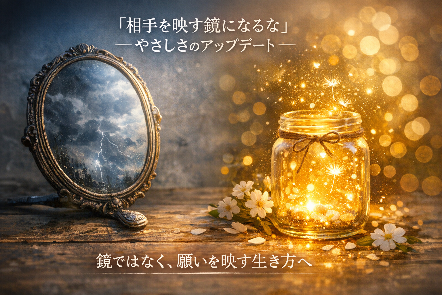 「相手を映す鏡になるな」──やさしさのアップデート